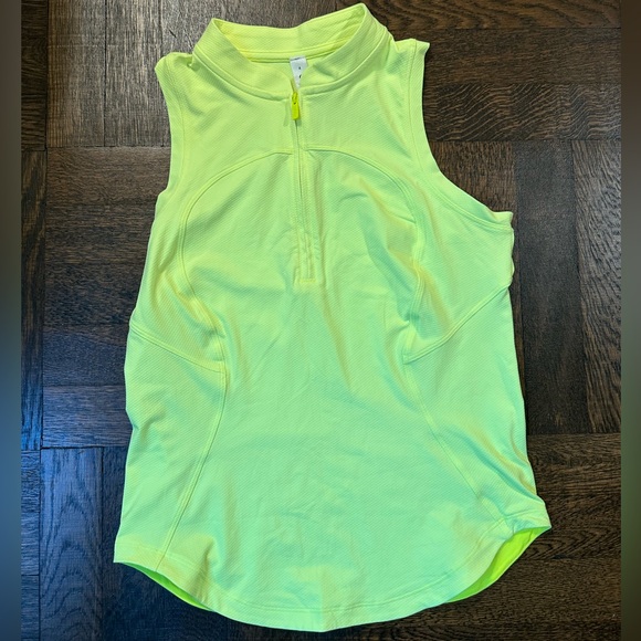 NWOT Lululemon Mock Neck Zip Tank Top SIZE 4 - Picture 4 of 6